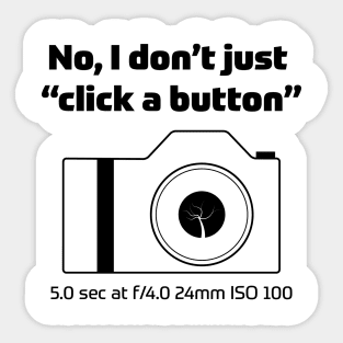 Life as a Photographer Sticker